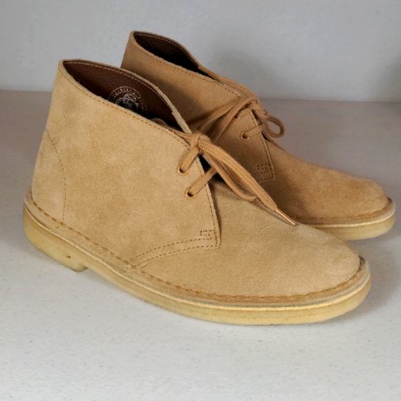 light tan desert boots